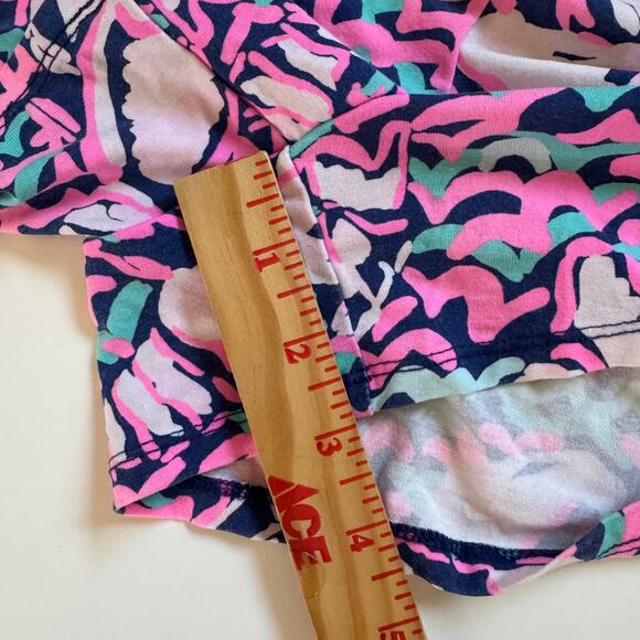 Lilly Pulitzer Tala Romper in Navy Lobstah Roll Print Medium EUC Beach Cruise - Picture 6 of 10